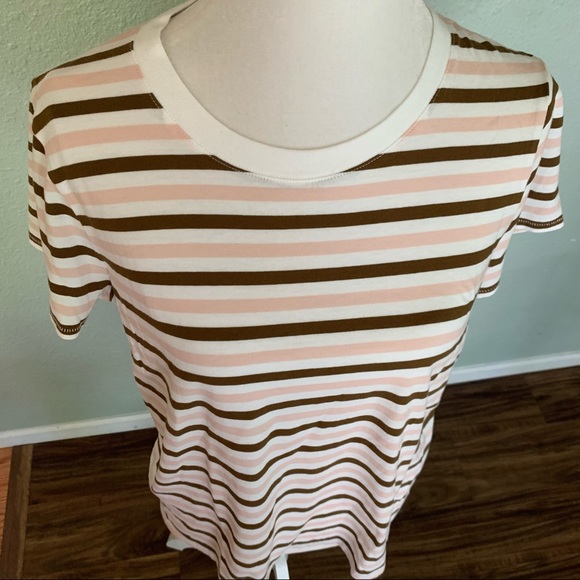 Madewell Northside Vintage striped tee size L - Picture 3 of 9